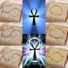 Retro Vintage Armband Charm Amulett Talisman Ankh Kreuz Männer Frauen Ägypten Ägyptisch Schlüssel Leben Religiöser Schmuck Geschenk Hip Hop Rock Goth Gothic