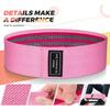 3 PCS Circle Hip Resistance Bands Anti Slip Fitness Hip Elastic Band Deep Squat Workout Tension Band