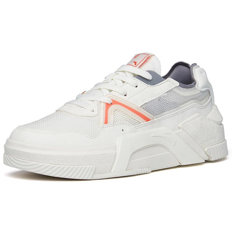 New Anta Life Collection A PRO Low Top Skateboard Shoes Women's Ivory White 122228071-2
