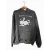Übergroßer Kapuzenpullover Herren Streetwear Lockere Passform Baumwolle Schweres Material Wintergewaschen Vintage-Stil