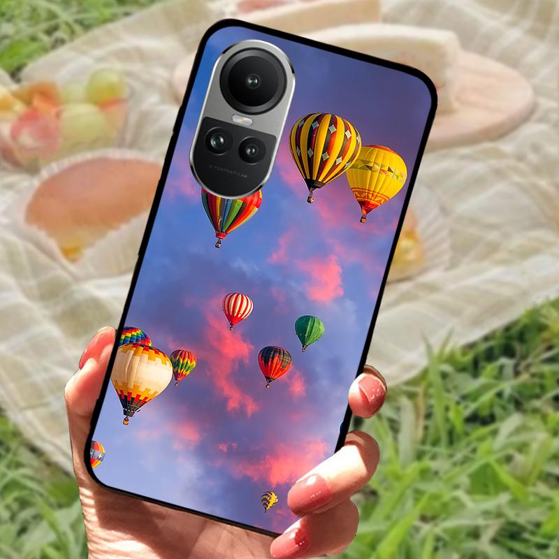 Para OPPO Reno 10 5G Reno 10 Pro 5G Capa de Celular Cool Fashion Capa de Celular Macia de Silicone Carcaças Para-choque Para Reno10 Reno10 Pro 5G Funda
