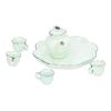 1:12   Tea Set Miniature Tea Cup Teapot Tray Decoration Kitchen Accessories