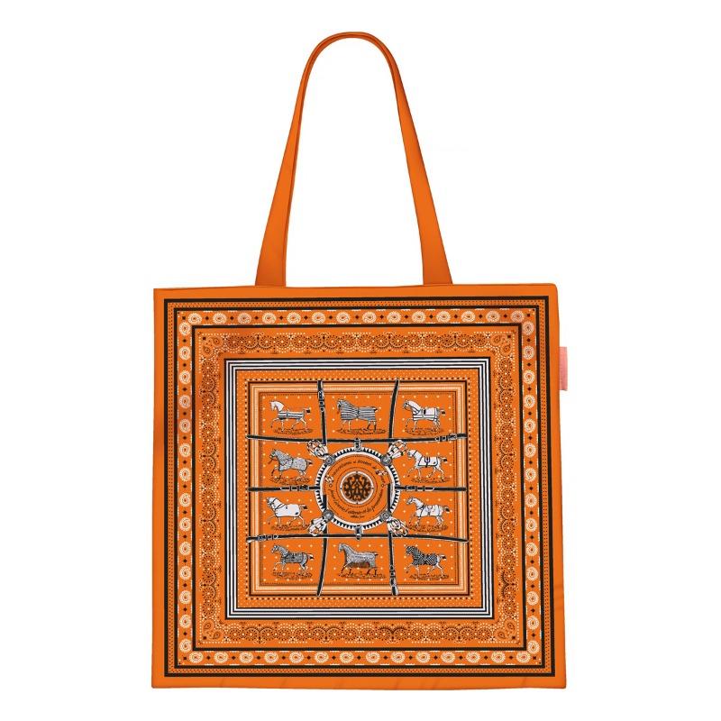 Spring new printed handbag women's oil painting series handbag shoulder bag tote bag fashion canvas bag