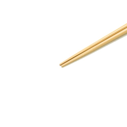 Wakasa Lacquer Chopsticks for Children, Natural Size, Dishwasher Safe, Natural Wood, 23cm, Pointed Tip, Beige, Made in Japan, Product Number 263935