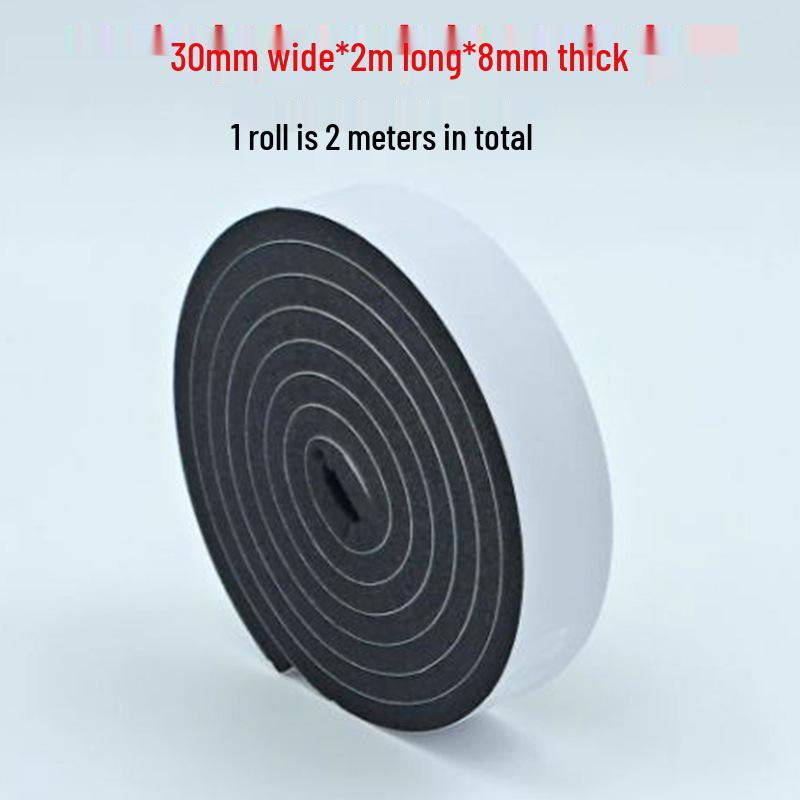 Black Self-Adhesive Fire Retardant Foam Tape
