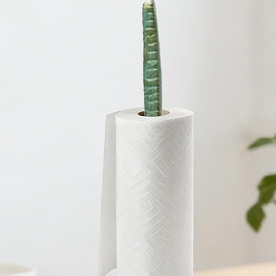 Animal Paper Towel Holder Vintage Style Cast Iron Toilet Paper Holder Giraffe Dinosaur Toilet Paper Stand for Kitchen And Bathroom Paper Roll