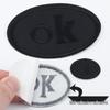 Self-Adhesive Embroidery Cloth Patches for Jackets & DIY Decor - OK Letter Accessory Stickers