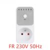 10-Hour Countdown Electric Bicycle Charging Socket Plug - EU/US/UK/FR/AU