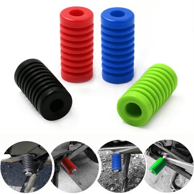 Couvercle de levier de vitesse universel pour moto actionné au pied 40MM Repose-pieds Pédale Couvercle en caoutchouc Pour Yamaha Suzuki Kawasaki Honda