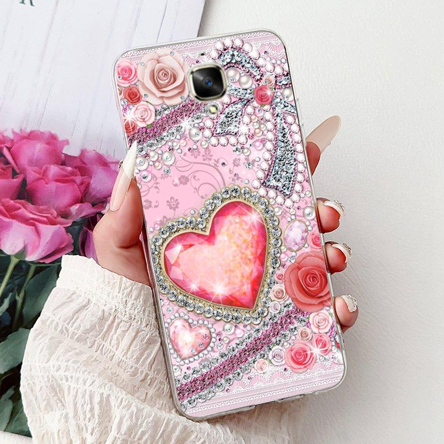 For OnePlus 3T Nord 3 5G Case Butterfly Flower Soft Silicon TPU Phone Cases For One Plus3 3 T Nord3 5G Cover