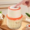 350ML Electric Meat Grinder Rechargeable Kitchen Food Chopper Portable Garlic Masher Chili Sauce