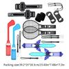 12PCS Switch Sports Include Comfort Grip Tennis Racket Golf Club Sword Leg Strap