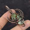 Dragon Bloodstone Pendant Copper Wire Wrapped Gemstone Pendant Bull Face Shape Pendant Handmade Pendant Copper Designer Jewelry Gift For Her