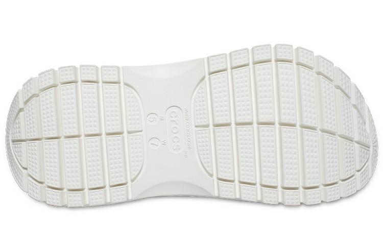 Crocs Clog Mega Crush Clásico Blanco 207988-100