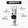 HOUSE OF BEAUTY De Tan Mask with Fuller's Earth and Alpha Arbutin Reduce White Heads , Dark Spots and Pigmentation, Provide a Glowing Skin(30 Ml)