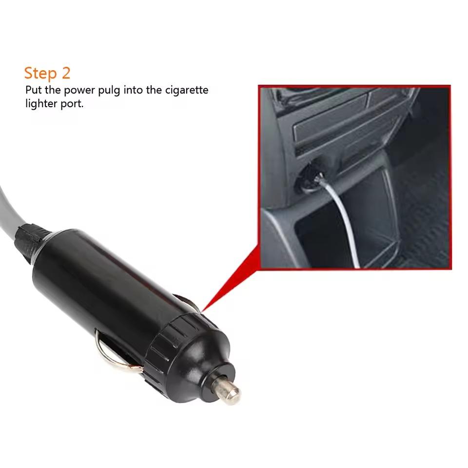 Portable Outdoor Shower Kit DC 12V Camping Showers with Water Pump Outdoor Camping Travel Shower Car Shower Device Cleaning Tool