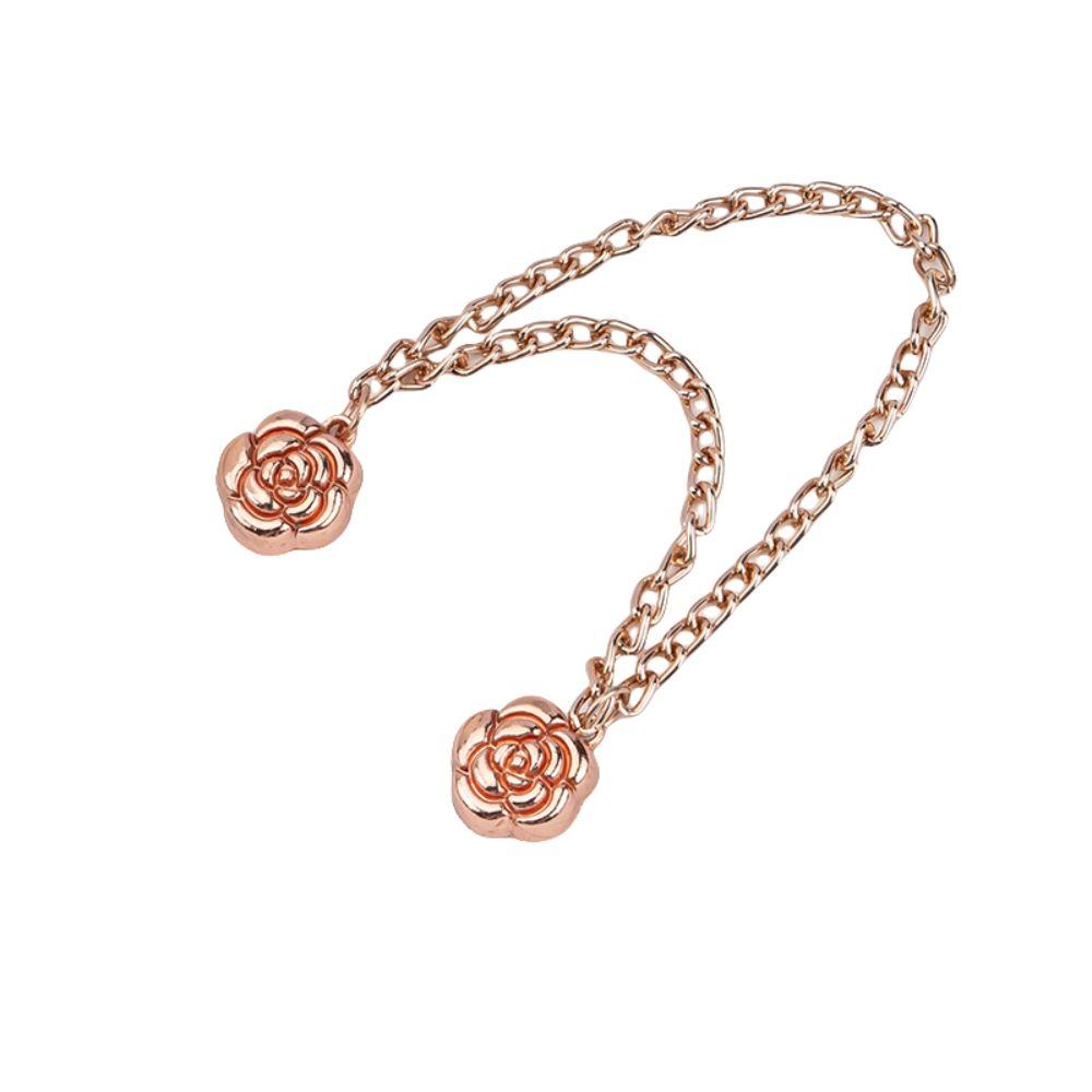 Multi-Function Shorten Trouser Clip Button Tassel Chain Cuff-link Leg Cuff Fixing Pin Skirts