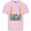 Photography Camera Around Neck Unisexs Light Cotton TShirt