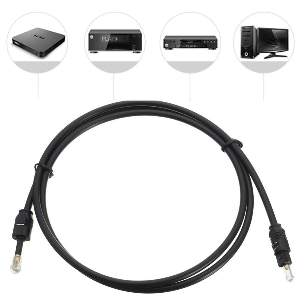 

Sale New Useful Optical 1M/3FT 3.5mm Digital Wire SPDIF Audio Cable