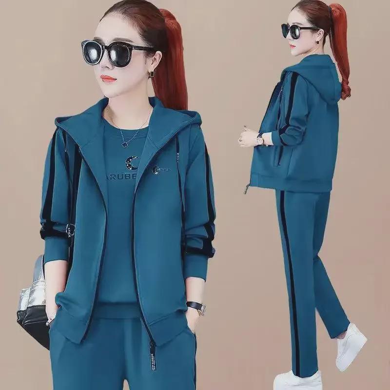 Women's Oversized 3-Piece Casual Suit with Vest & Sweater - Spring/Autumn 2023