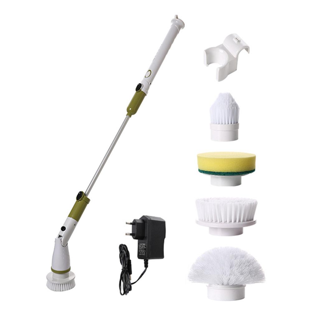 Electric Spin Scrubbers Advanced Electric Cordless Spin Scrubbers With Long Handle High Power Electric Spin Scrubbers For Home Bathroom