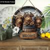 Vintage Aluminum Wall Art Rustproof Metal Sign for Living Room Bedroom Gift