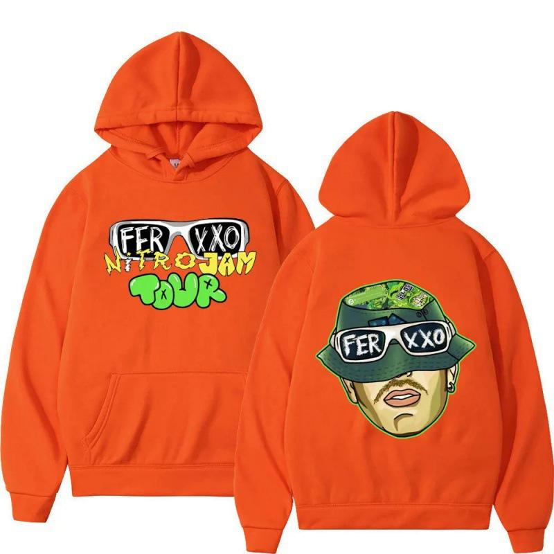 Feid Ferxxo Tour Bluza z kapturem Męska Damska Bluza z kapturem