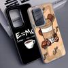 Black Coffee Fashion Style Shockproof Phone Case for Samsung A17 A16 A15 A14 A37 A57 A36 A56 A26 A35 A55 A25 A34 A54 A24 A13 A23