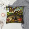 The Little Mole  Animal Printing Pillowcase Cushion Cover Pillow Covers Soft and Sweet Home Decoration Zippered Multi Size