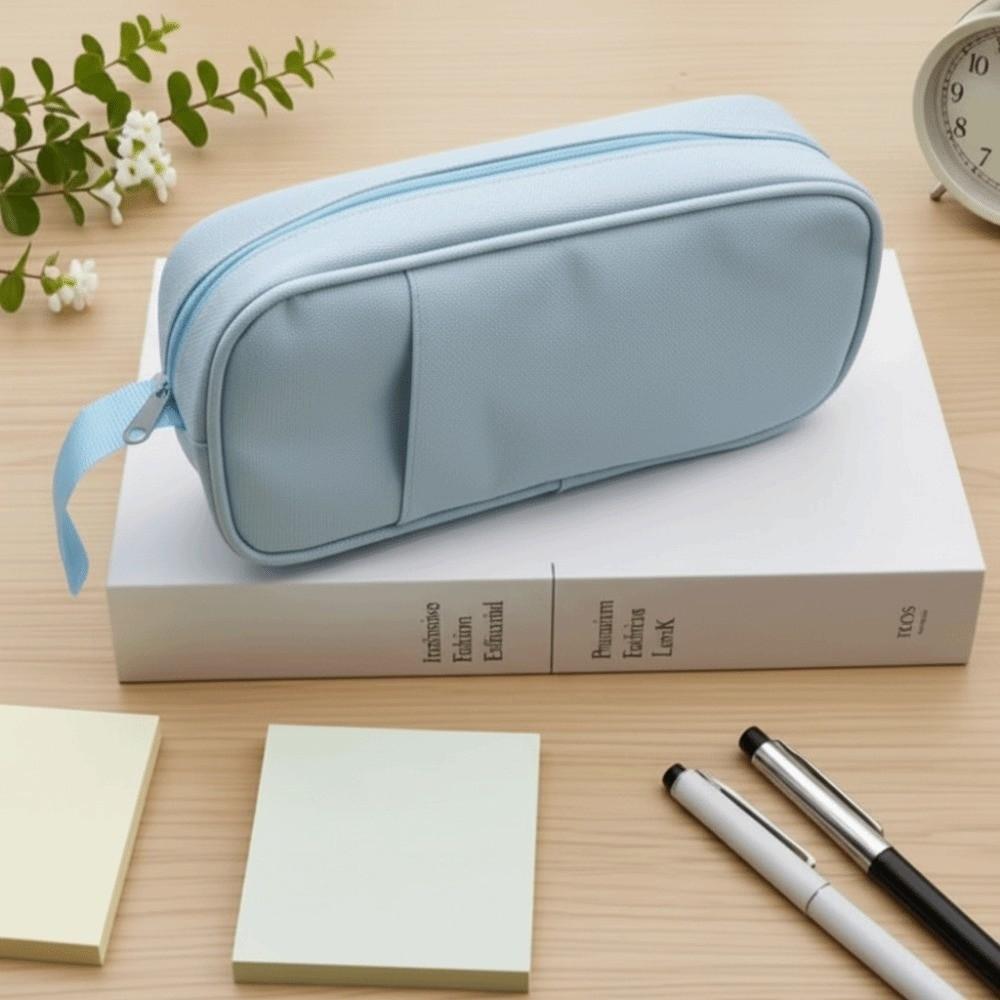 Desktop Storage Korean Style Pen Bag Stationery Storage Pencil Pouch  Stationery Holder