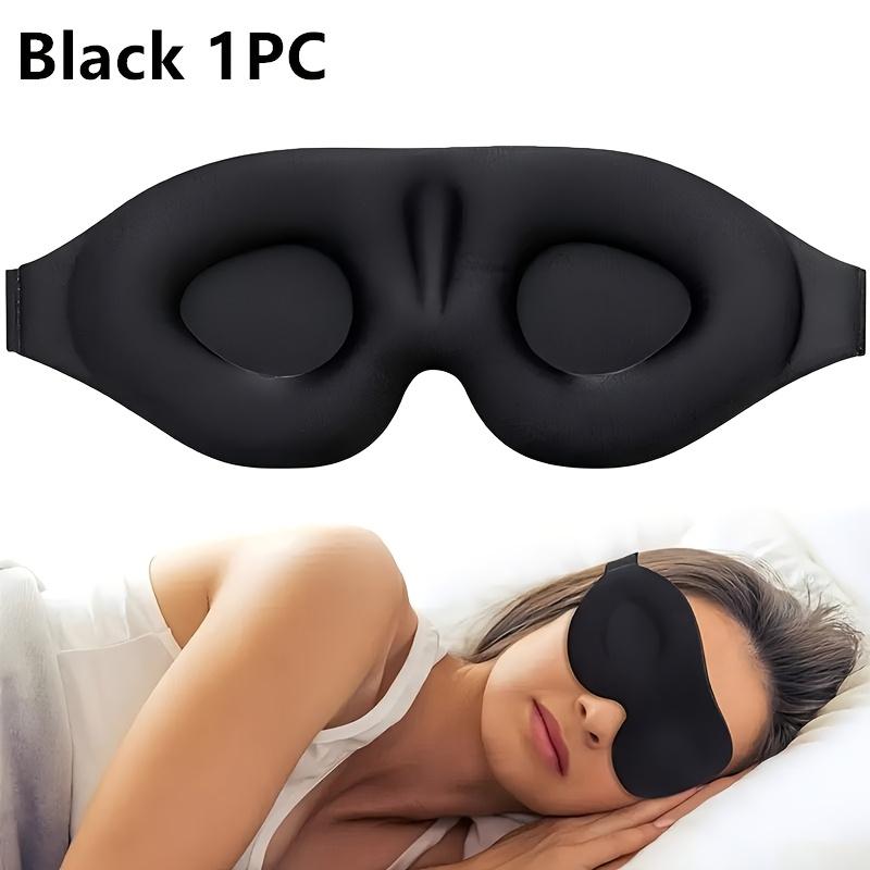 1Pc/2Pcs/3Pcs 3D Eye Contour Sleep Mask Zero Eye Pressure Eye CoverSoft And Com Fortable To Help With Deep Sleep And Yoga Relaxation Adjustable Strap