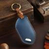 Leather Car Key Cover Fob Case Shell for Kia Picanto Sorento MQ4 Carnival KA4 Morning K5 Carens EV9 Seltos 2024 2025