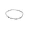 Hot Selling Men's Hip Hop Cuban Chain & 4mm Tennis Bracelet with Full Diamond Inlay