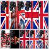 Union Jack England UK Flag Soft Cover for Samsung Galaxy S25 Edge S26 S24 S23 Ultra Phone Case S22 S21 Plus S20 FE Print Pattern
