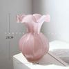 BRLight Luxus Rosa Glasvase Tisch Hydrokultur Vase Handwerk Wohnzimmer Dekoration Blumenarrangement Feiertagsgeschenk HeimdekorationEY