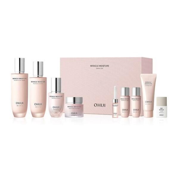 O HUI Miracle Moisture 4-piece Special Set 9 Items + RANDOM GIFT