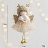 Christmas Decoration for Home, 4pcs Xmas Tree Pendant Ornaments, Navidad Angel Dolls Noel Natal New Year Gifts