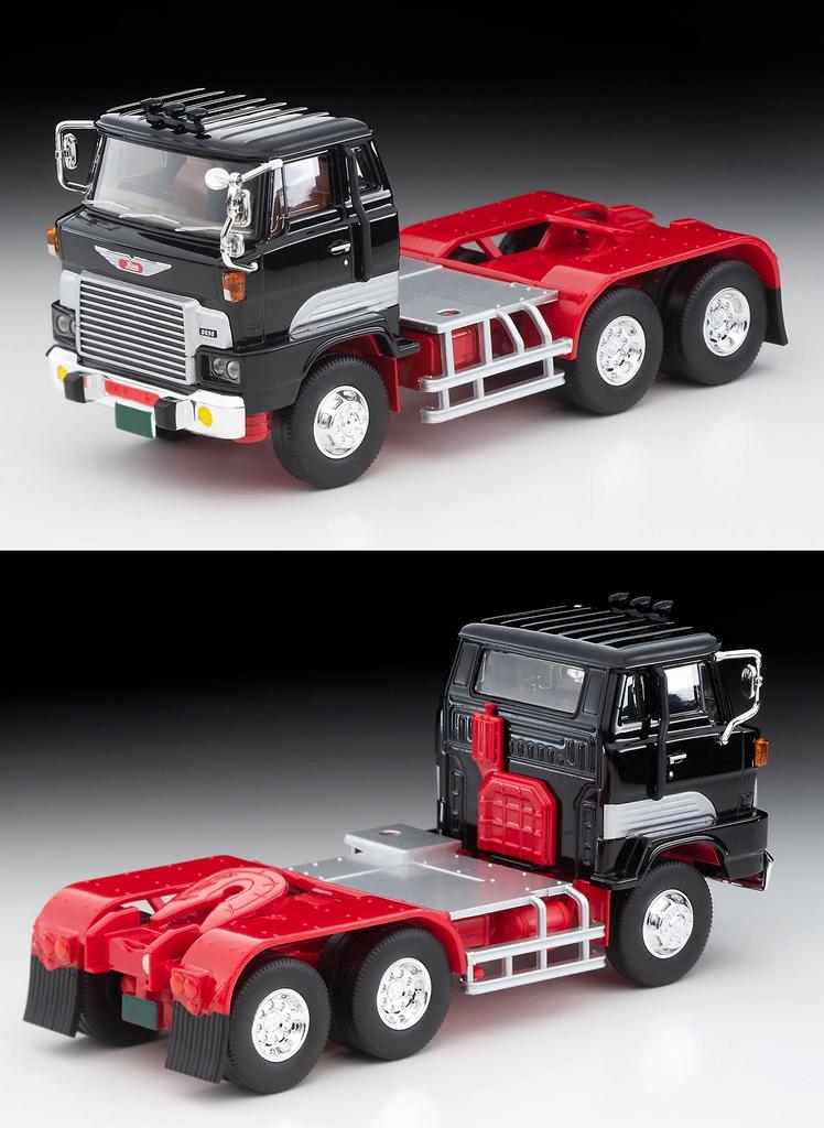 Tomica Limited Vintage Neo Hino HH341 Tractor Head Black Finished Product 324850 1/64 LV-N166b