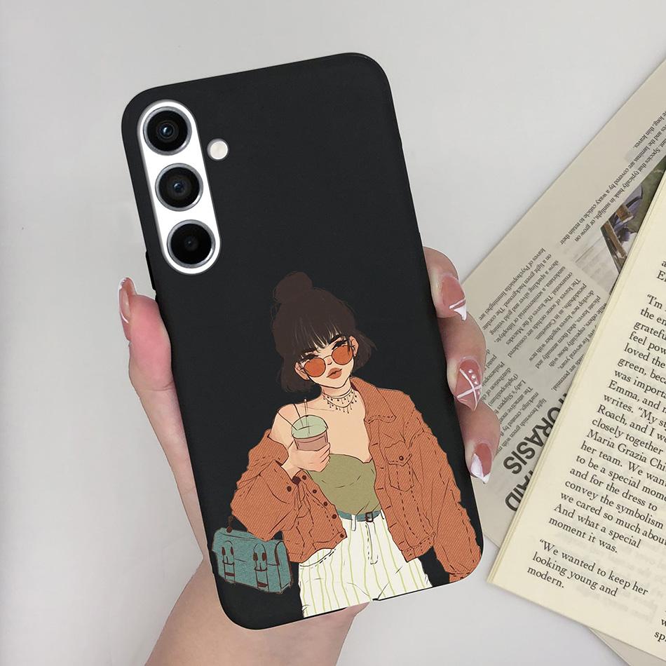 Für Samsung A54 5G Hülle Niedliche Weiche Silikon TPU Rückseite Für Samsung GalaxyA54 A 54 Handyhülle auf SamsungA54 Coque Bumper Funda