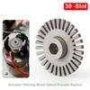 Aluminum Alloy 30 Slot Steering Wheel Optical Encoder For Logitech Driving Force GT /New G27 Game Car Steering Wheels Systems