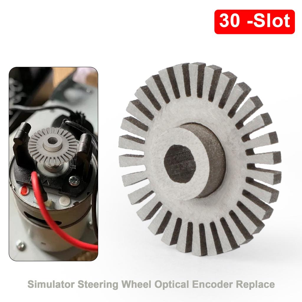 Aluminum Alloy 30 Slot Steering Wheel Optical Encoder For Logitech Driving Force GT /New G27 Game Car Steering Wheels Systems