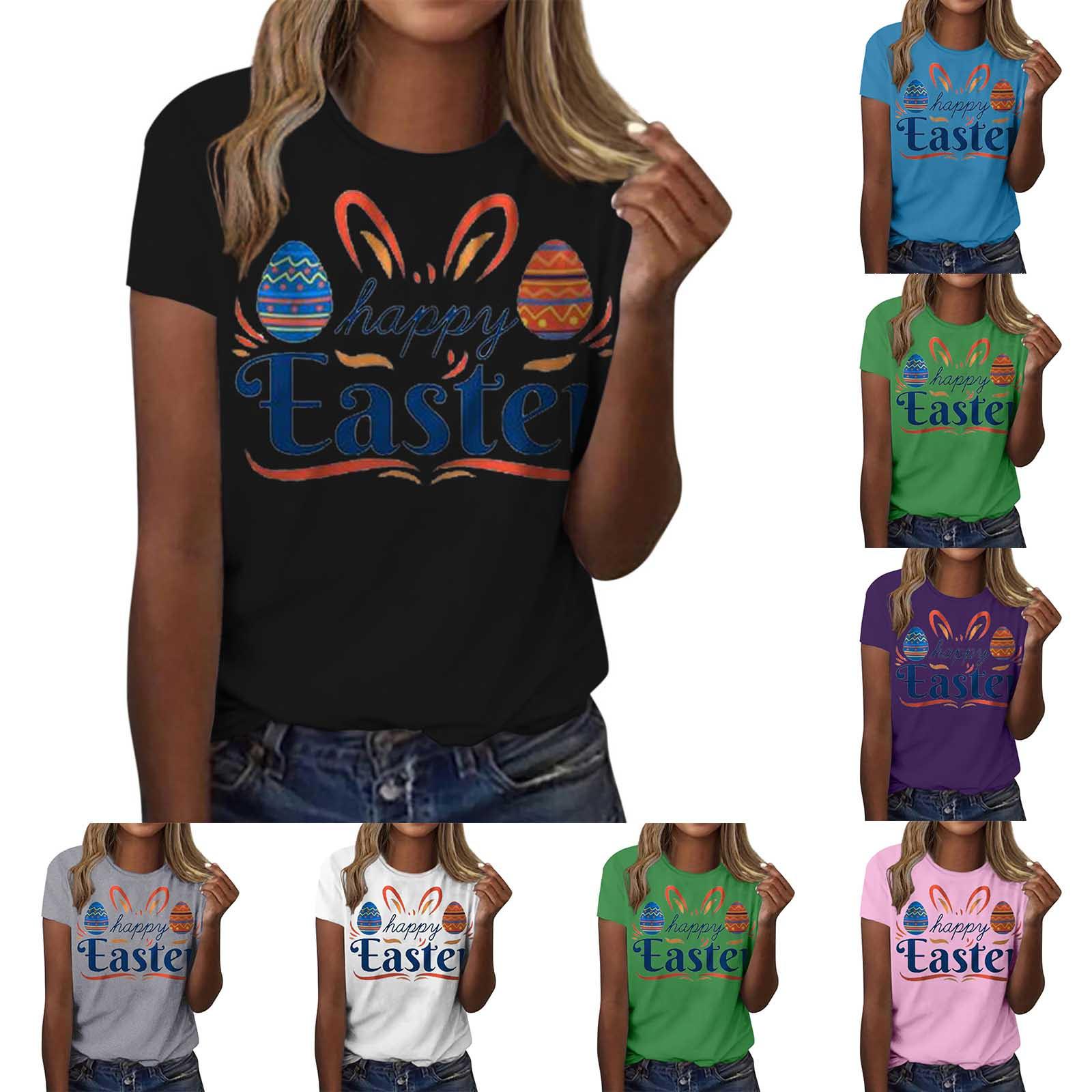 

Женская милая летняя свободная рубашка с коротким рукавом и круглым вырезом спереди, с короткими рукавами и короткими рукавами