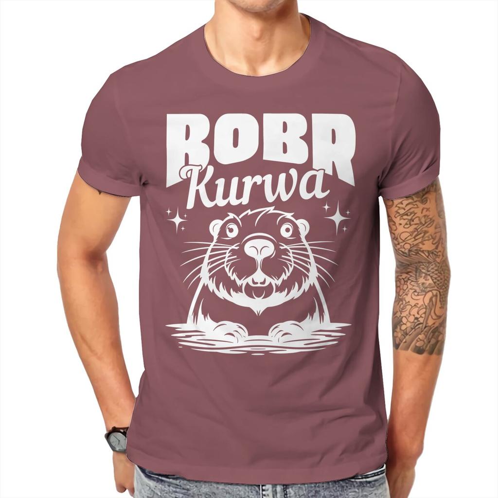 Bobr Kurwa Bever T-shirt Unisex T-shirts Zomerkleding Katoenen O-hals T-shirt