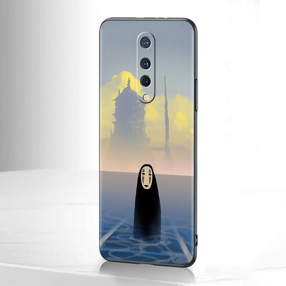 

Протиударний чохол для OnePlus 8T 7 8 Pro 9 Nord Z 7T N10 2 N100 N200 CE 9R 5G Чорний м який чохол для телефону Японія Аніме Тоторо Cas OnePlus 8 Pro