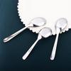 Stainless Steel Soup Spoon Chinese Stainless Steel Children's Rice Spoon Flat Spoon Kitchen Tableware