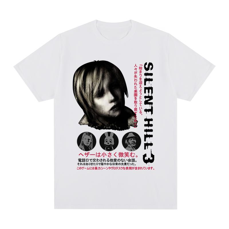 

Silent Hill 3 Vintage tshirt Horror Game Fun Fashion Cotton Men T shirt New TEE TSHIRT Womens tops S