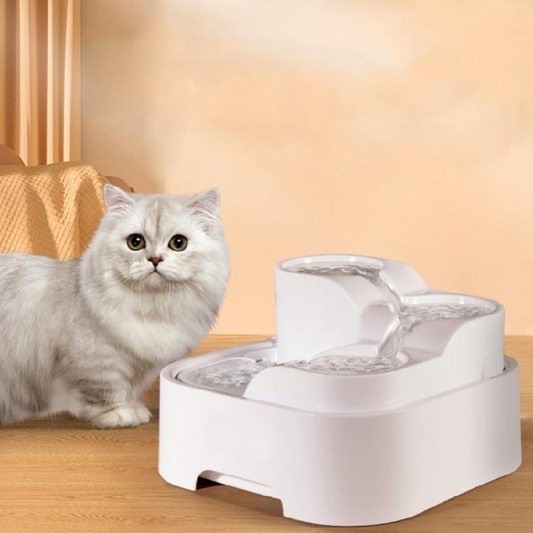Cats Fountain 67oz Drinking Water Bowl Dog Water Dispenser 4 Layer Filtered