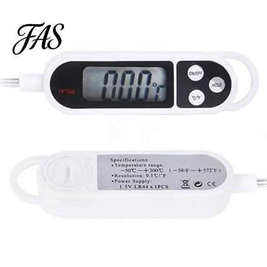 Digital Thermometer Probe Anti-rust Food Electronic Cookware Kitchen Temperature Meter for Tea Coffee BBQ