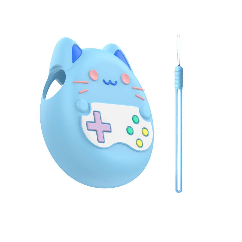 For Tamagotchi Paradise Protective Set-Silicone Protective Case+anti Drop Lanyard/screen Protector Film Electronic Pet Accessory