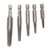 5PCS Strong Toughness Damaged Screw Extractors Bolt Extractor Tool  For Damaged Bolts
